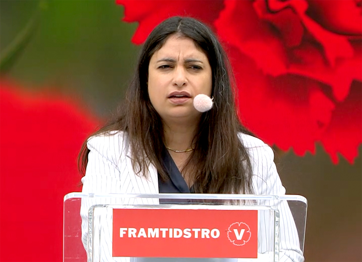 Avkriminalisera välfärden! – budskapet från Vänsterledaren Nooshi Dadgostar i Almedalen