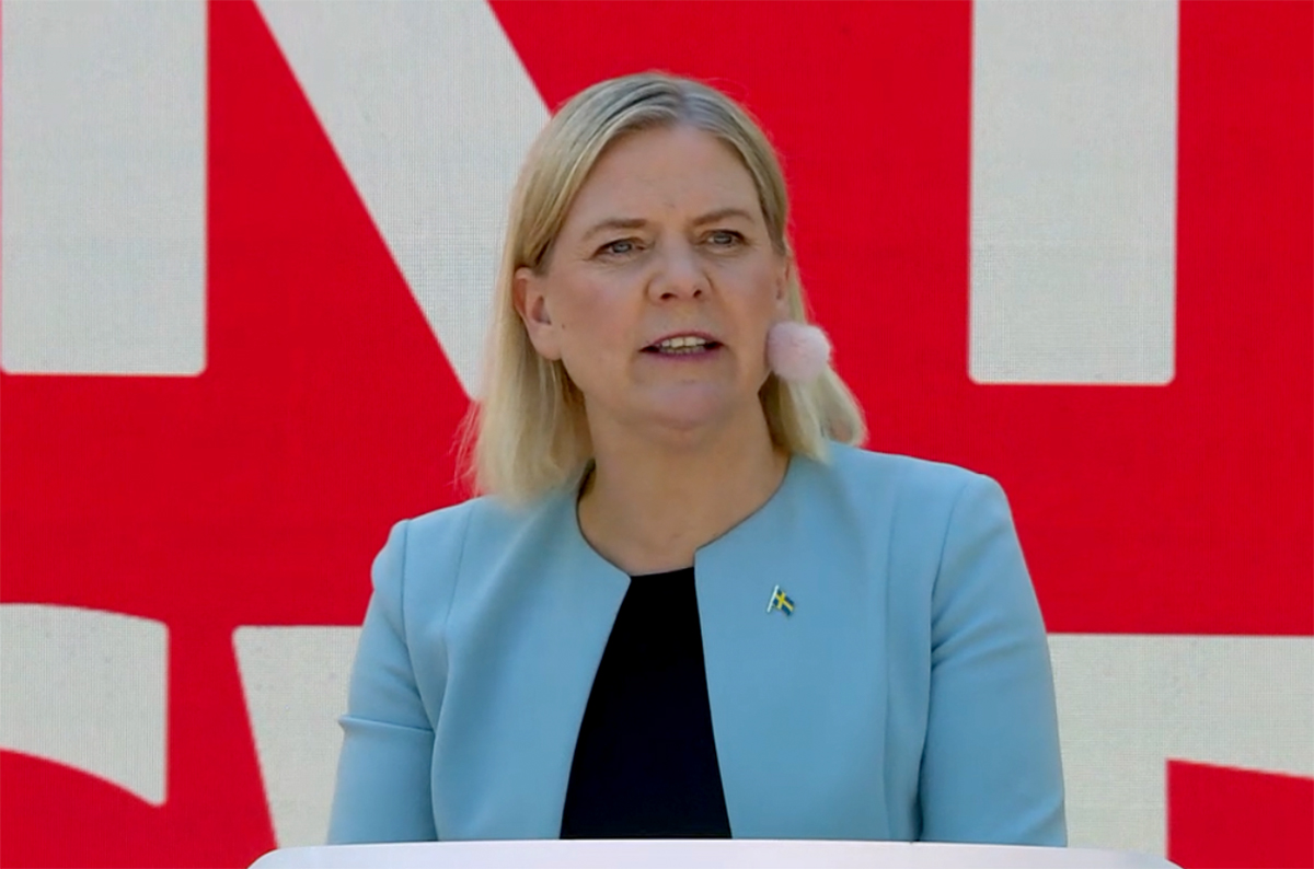 Magdalena Andersson (S) vill ha satsningar på industri och utbildning