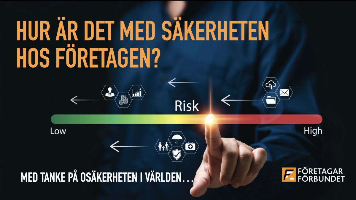 Otrygghet i småföretagen – ny rapport visar oroande siffror