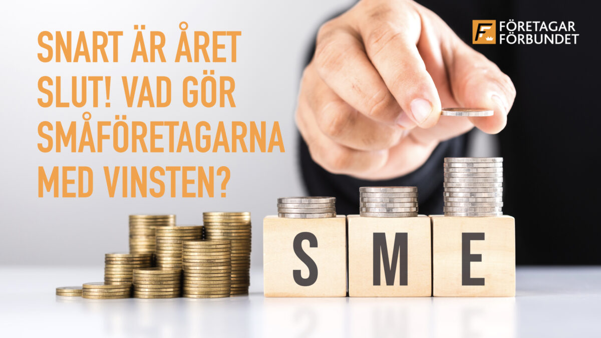 Småföretagen går med vinst – men efterfrågar enklare skatteregler