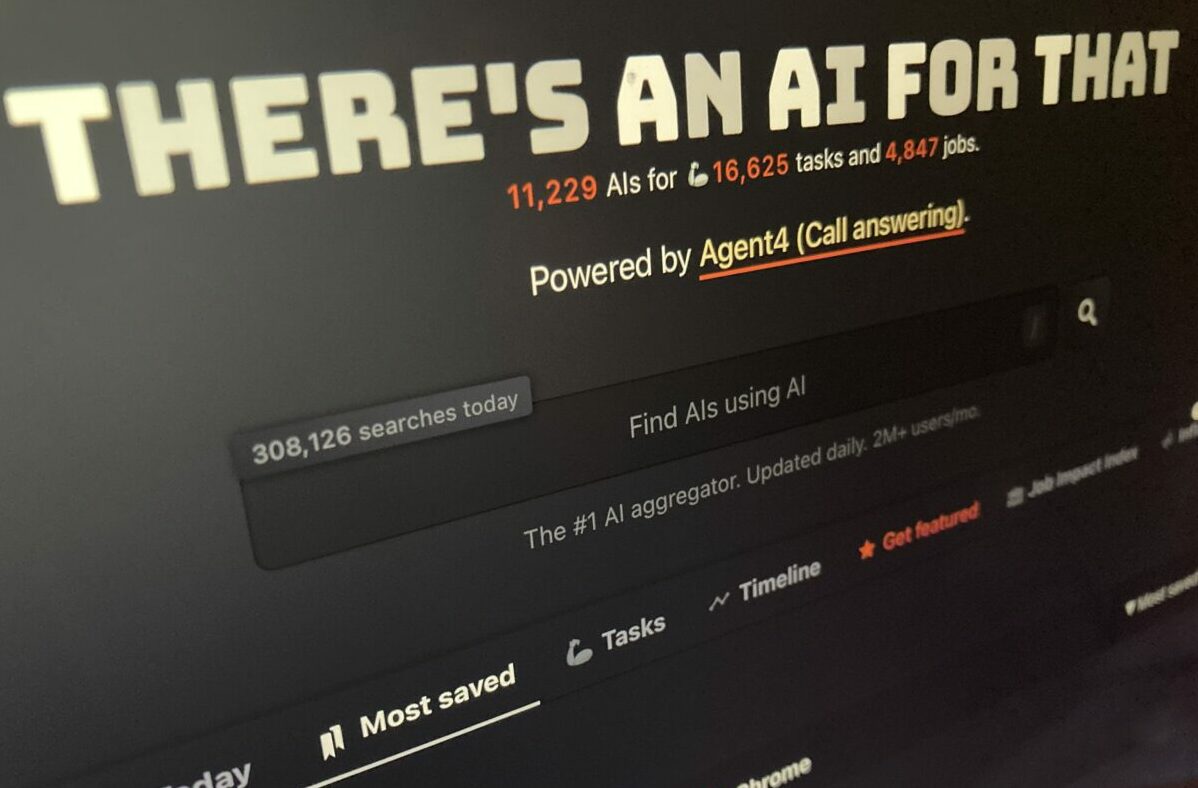 ”Det finns en AI för det där”