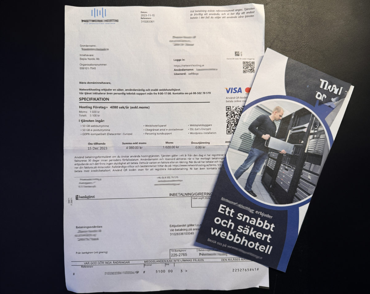 Varning för förväxling!