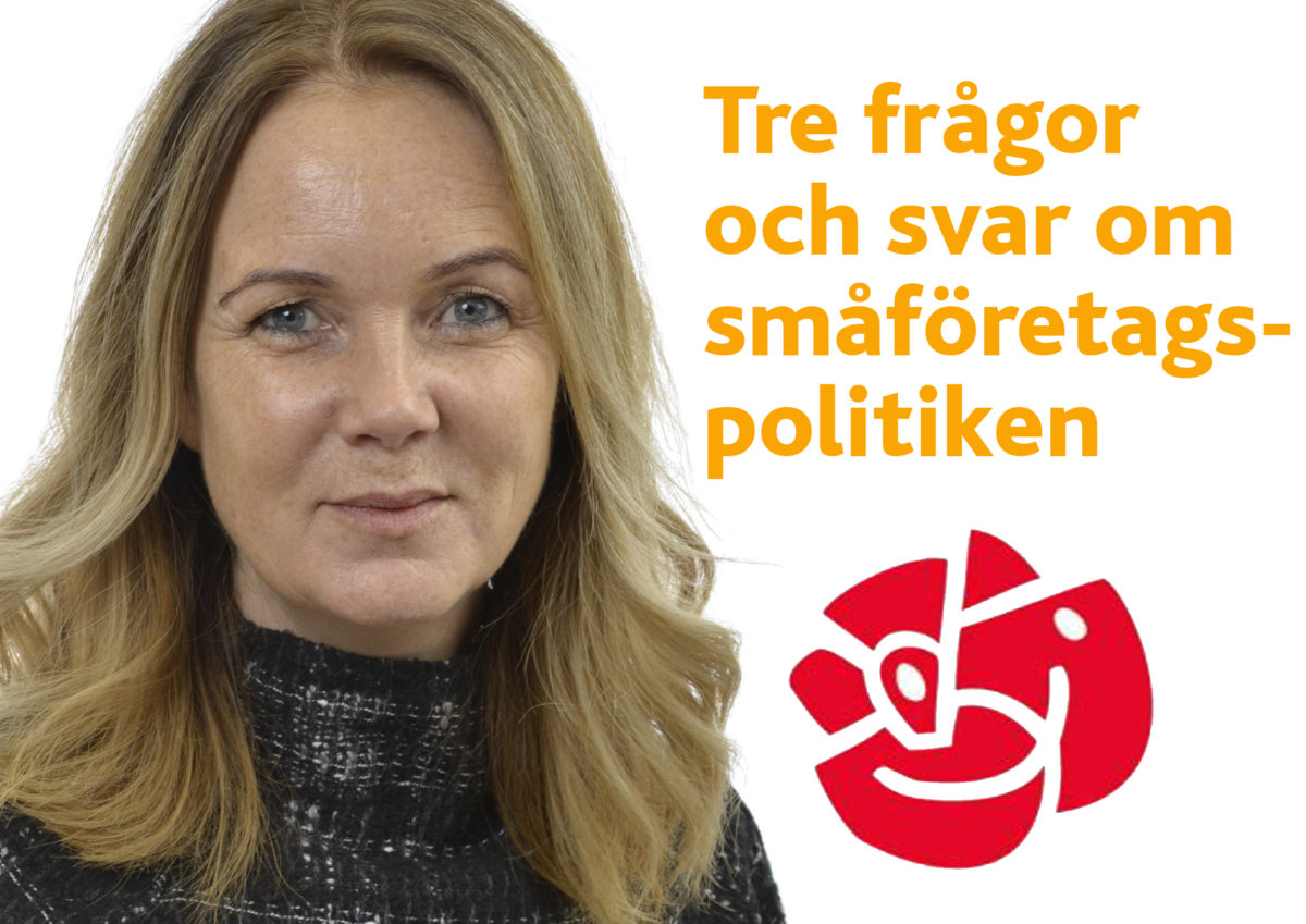 Socialdemokraterna om småföretagspolitiken