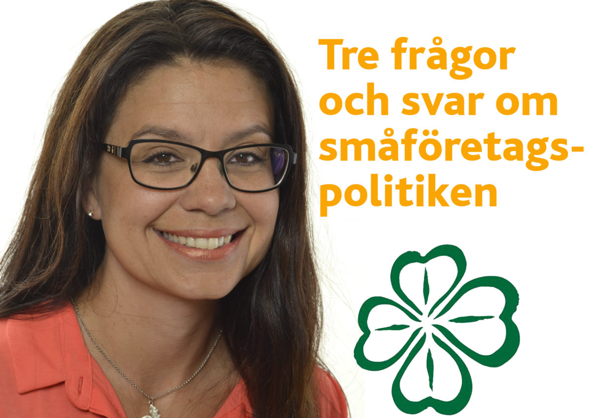 Centerpartiet om småföretagspolitiken