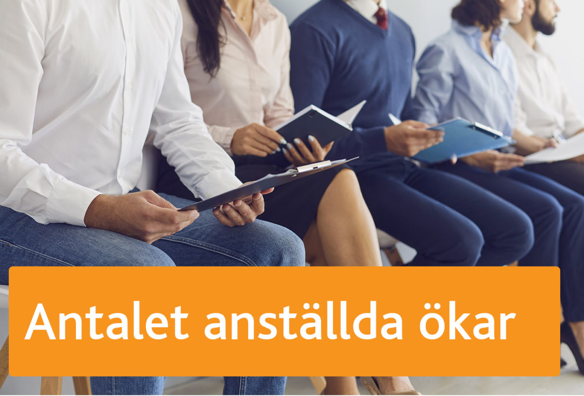 Fler anställda i kvartal 2 i år jämfört med ifjol