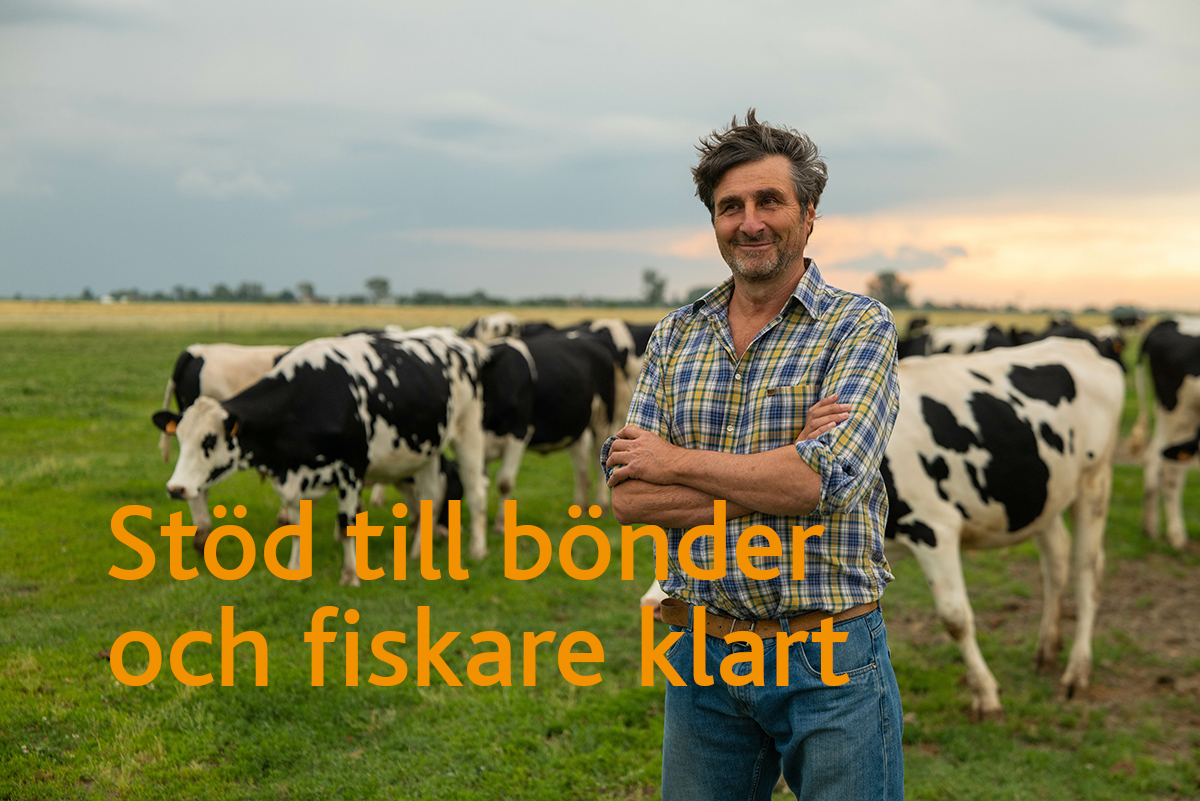 Krisstöd till bönder och fiskare klart