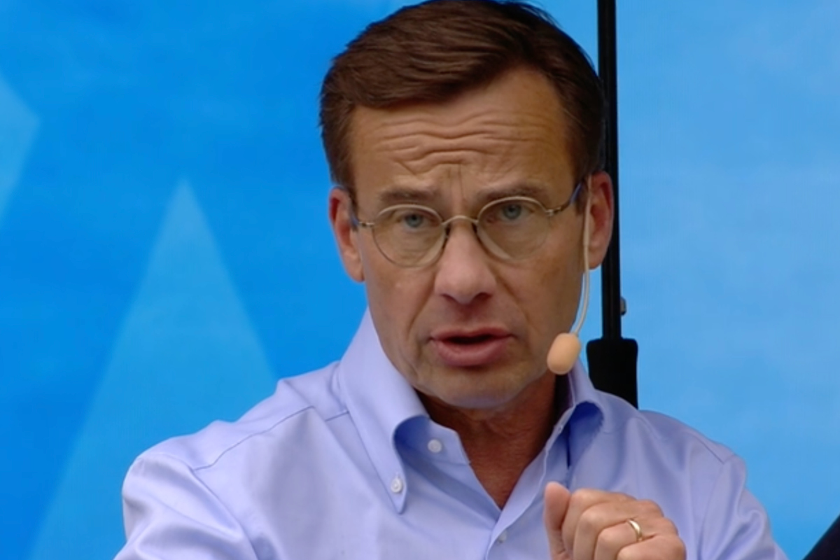 Ulf Kristersson i Almedalen