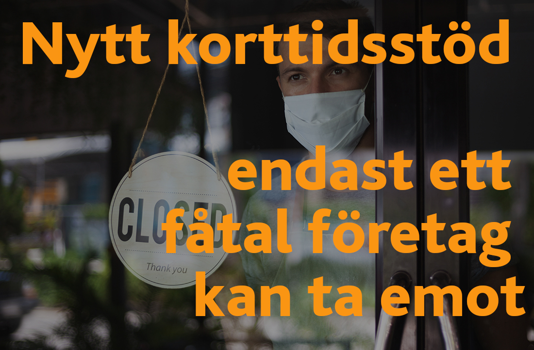 Nytt korttidsstöd från 1 april