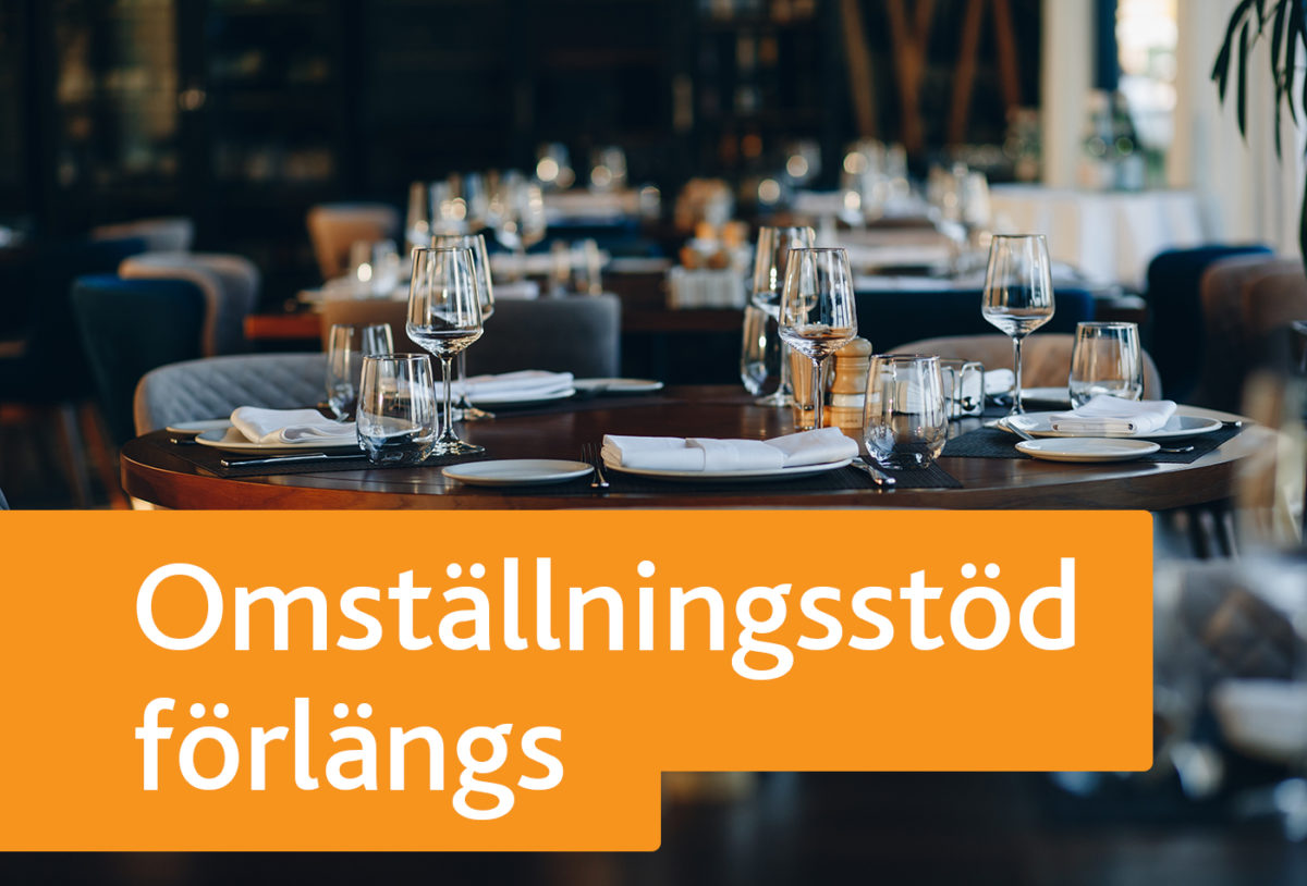 Omställningsstöd förlängs – fler omfattas