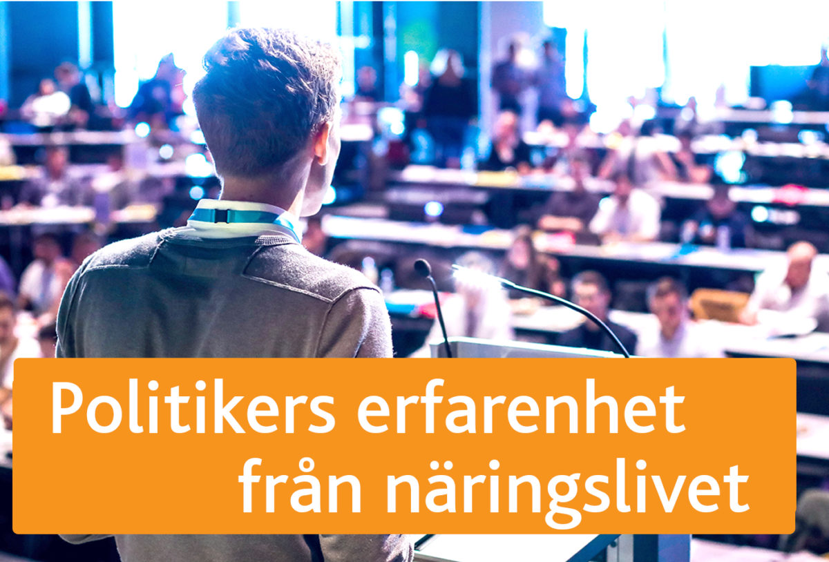 Avståndet mellan politiker och förvärvsarbete