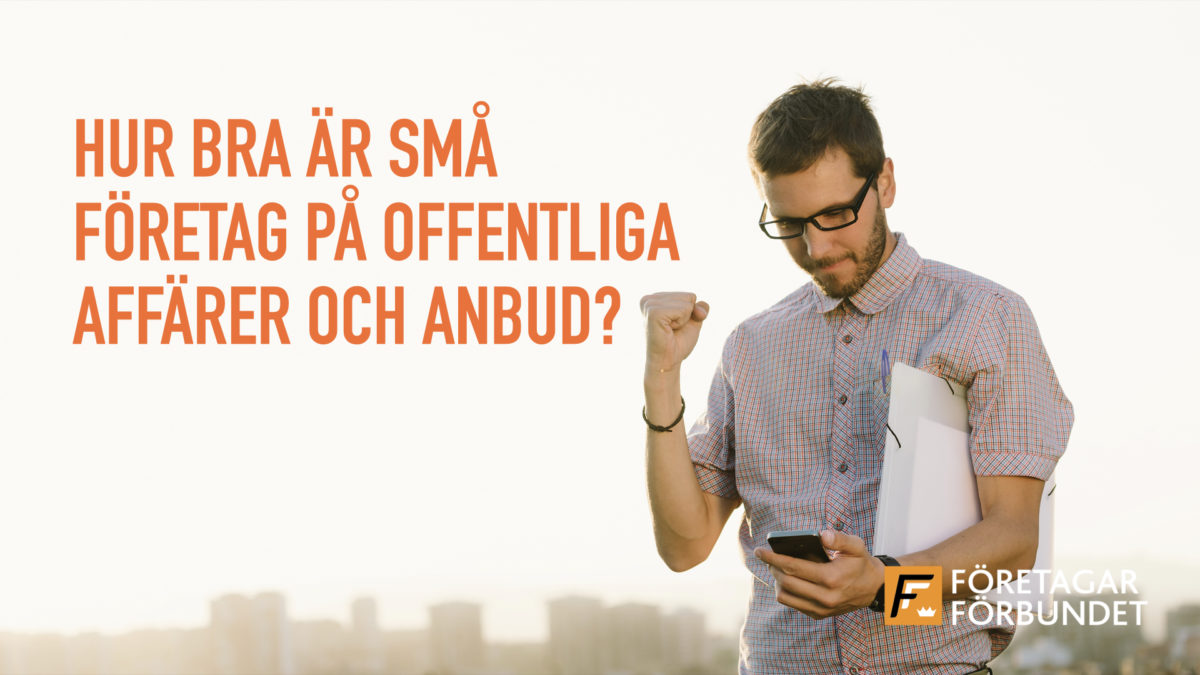 Den offentliga marknaden uppgår årligen till närmare 1 biljon, (2020, 926 miljarder).