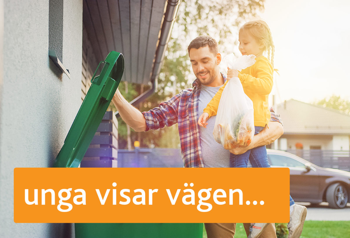 Våra unga lär de äldre att återvinna mera