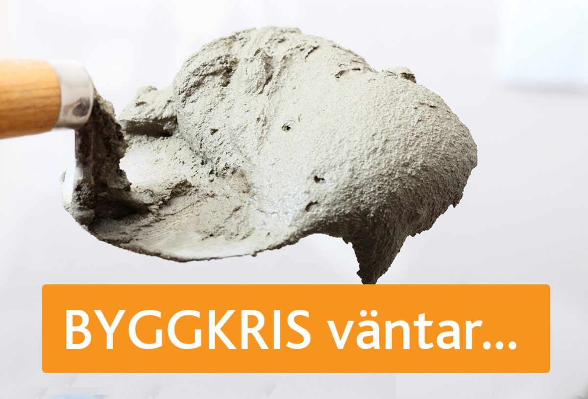 Akut byggstopp om inte cementkrisen löses