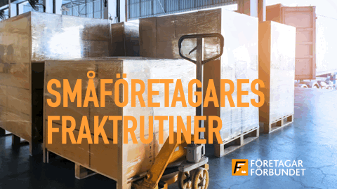 Småföretagares fraktrutiner