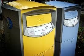 PostNord delar ut brev varannan dag.