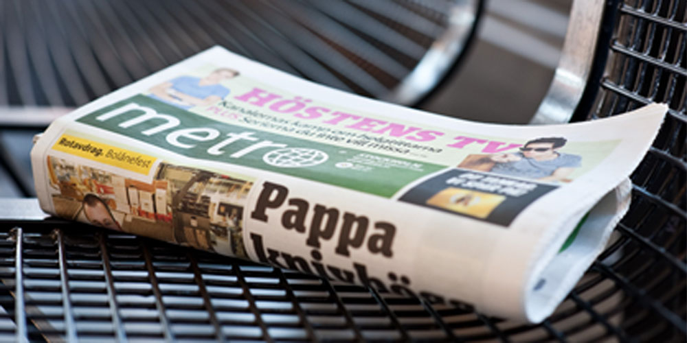 En gång världens mest lästa tidning, nu är det ingenting kvar. Metro stoppar utgivning