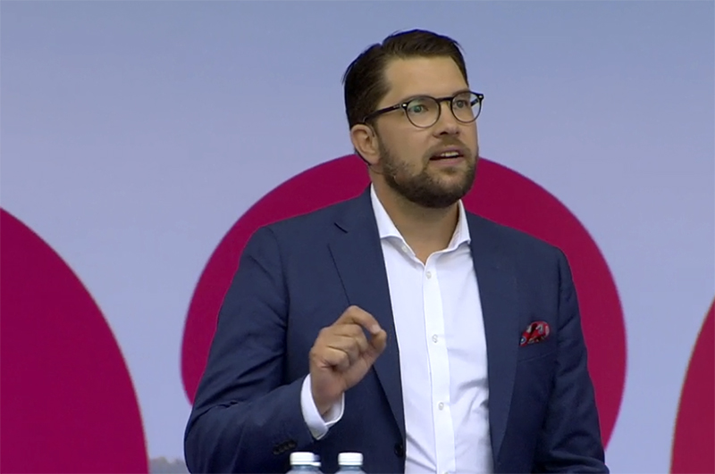 Ett halmstrå från Jimmie Åkesson