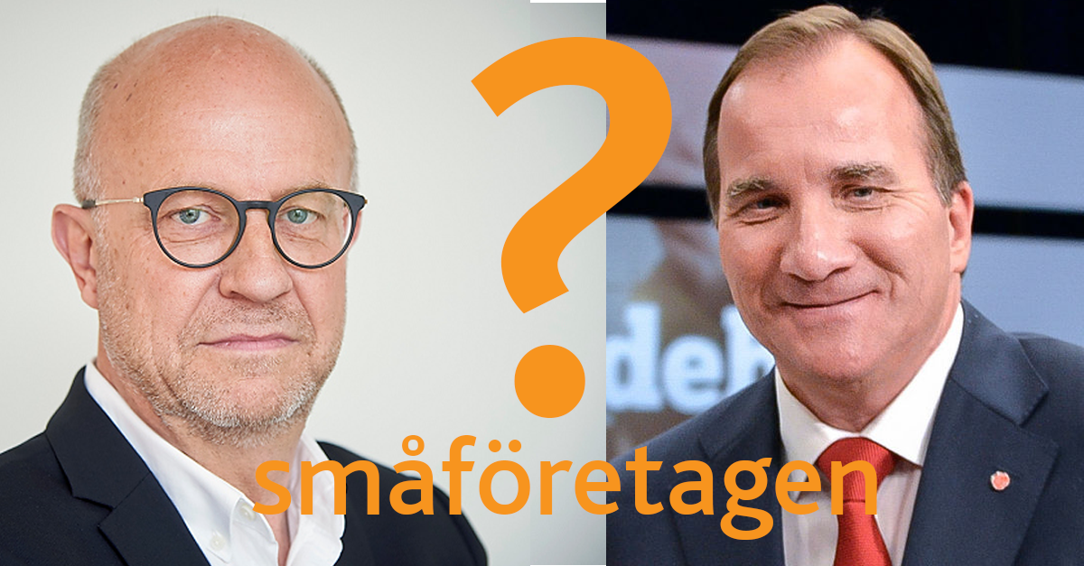 Löfven stirrar sig blind på storföretagen.